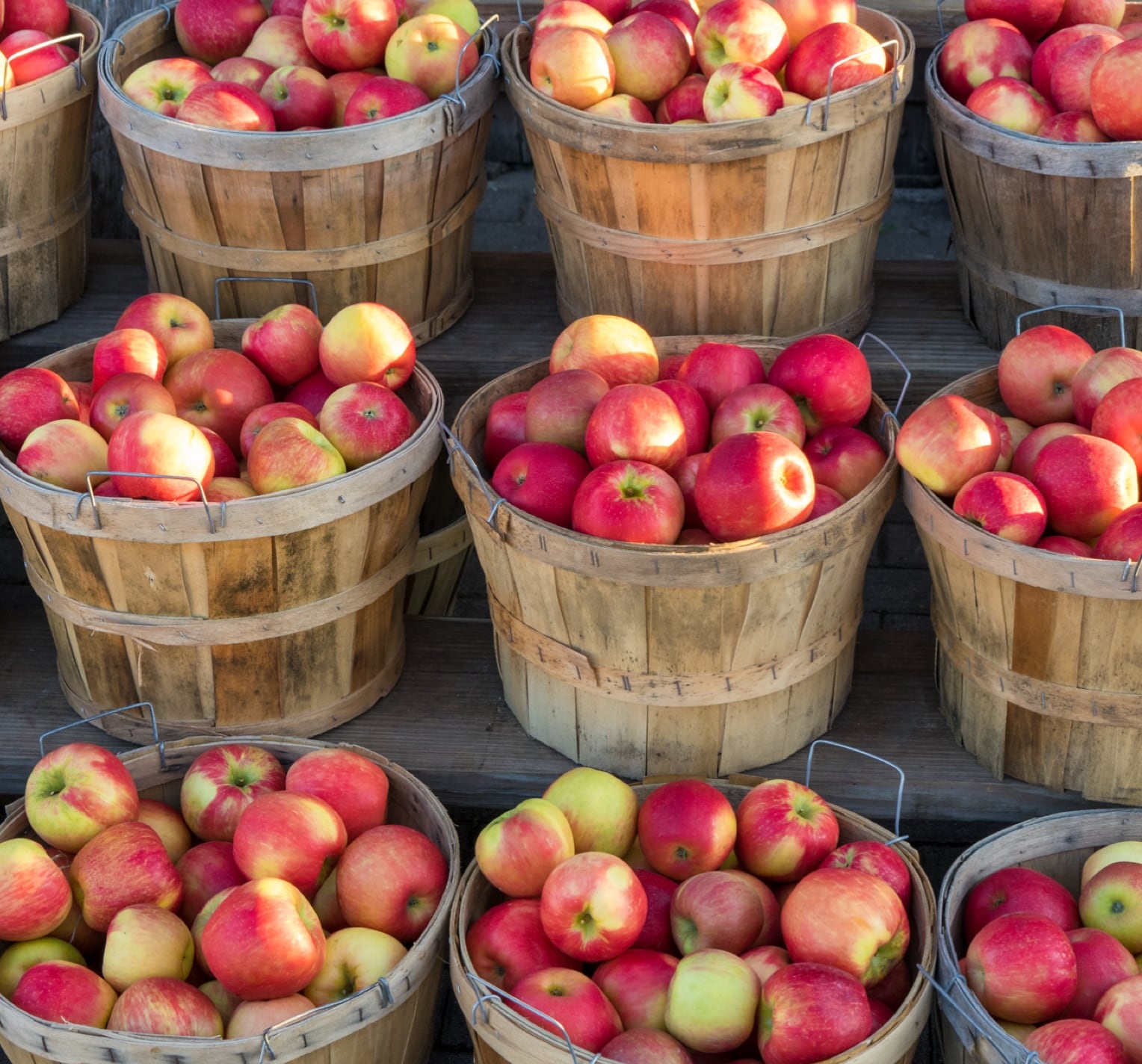 Buckets of Apples