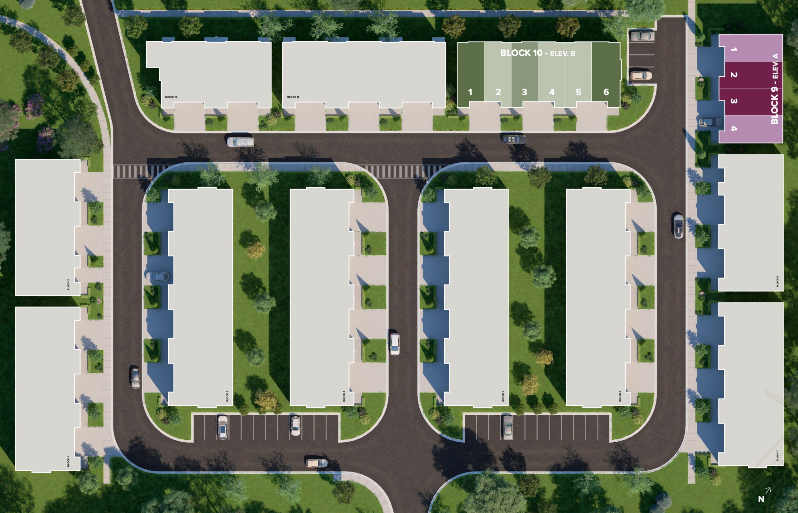 Towns Siteplan