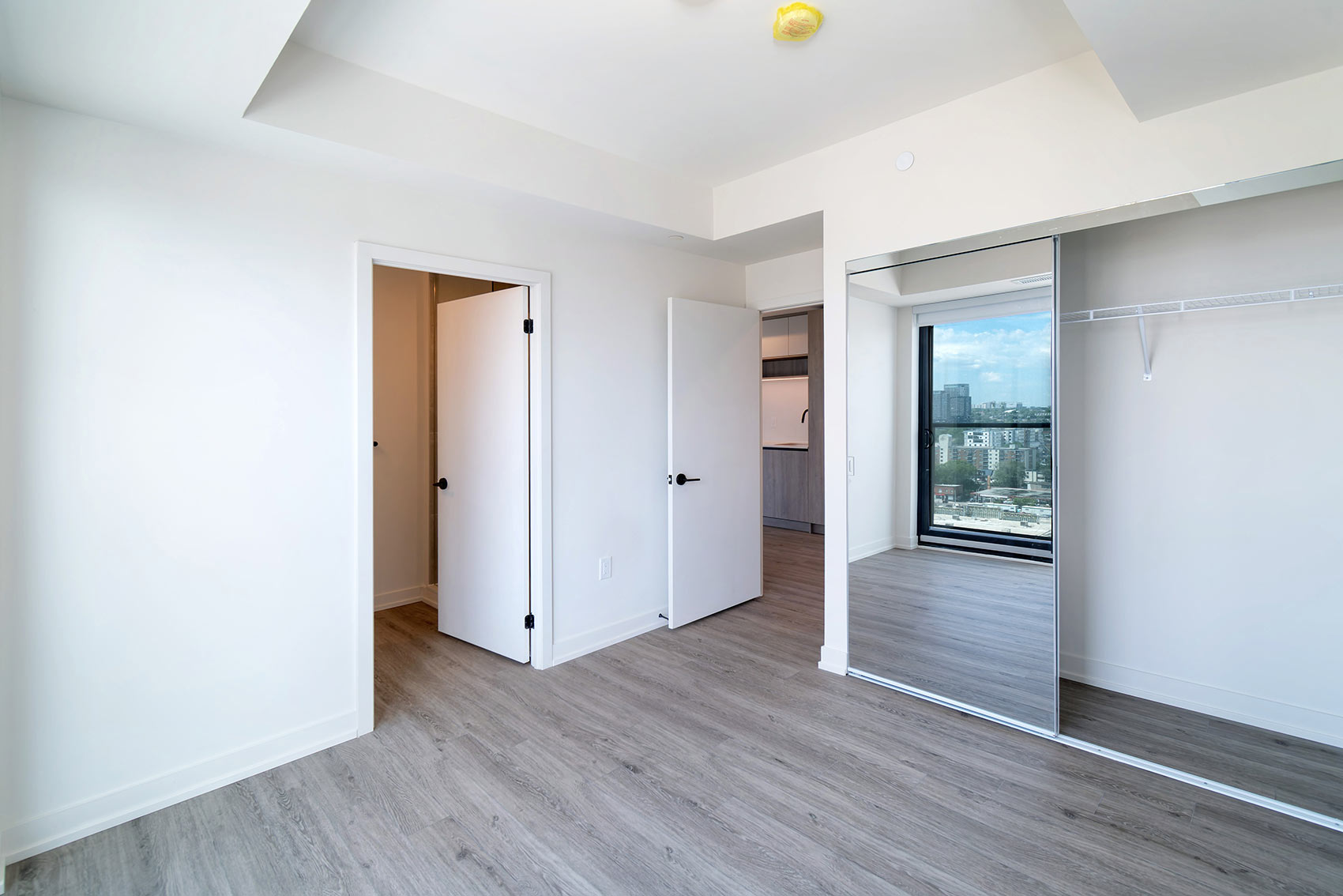 030 Primary Bedroom With Mirror Panel Closet Doors