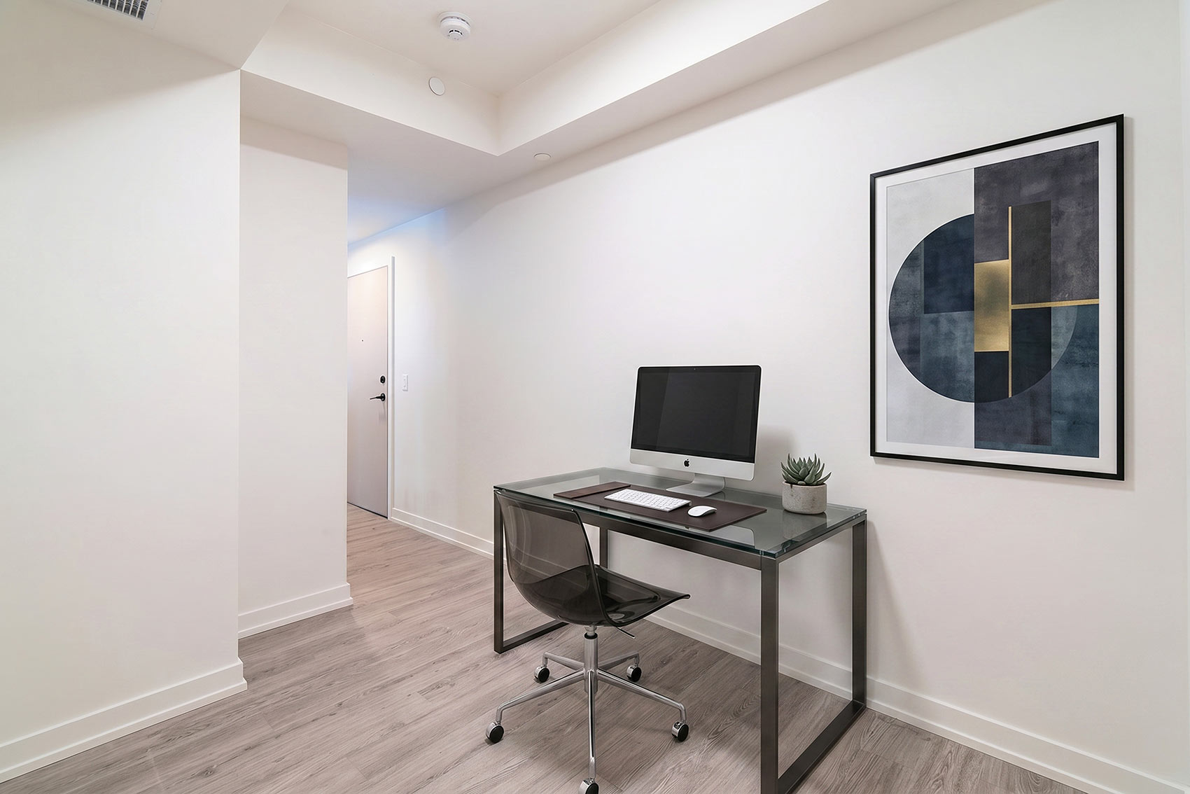 034 Virtually Staged to Illustrate a Work From Home Space