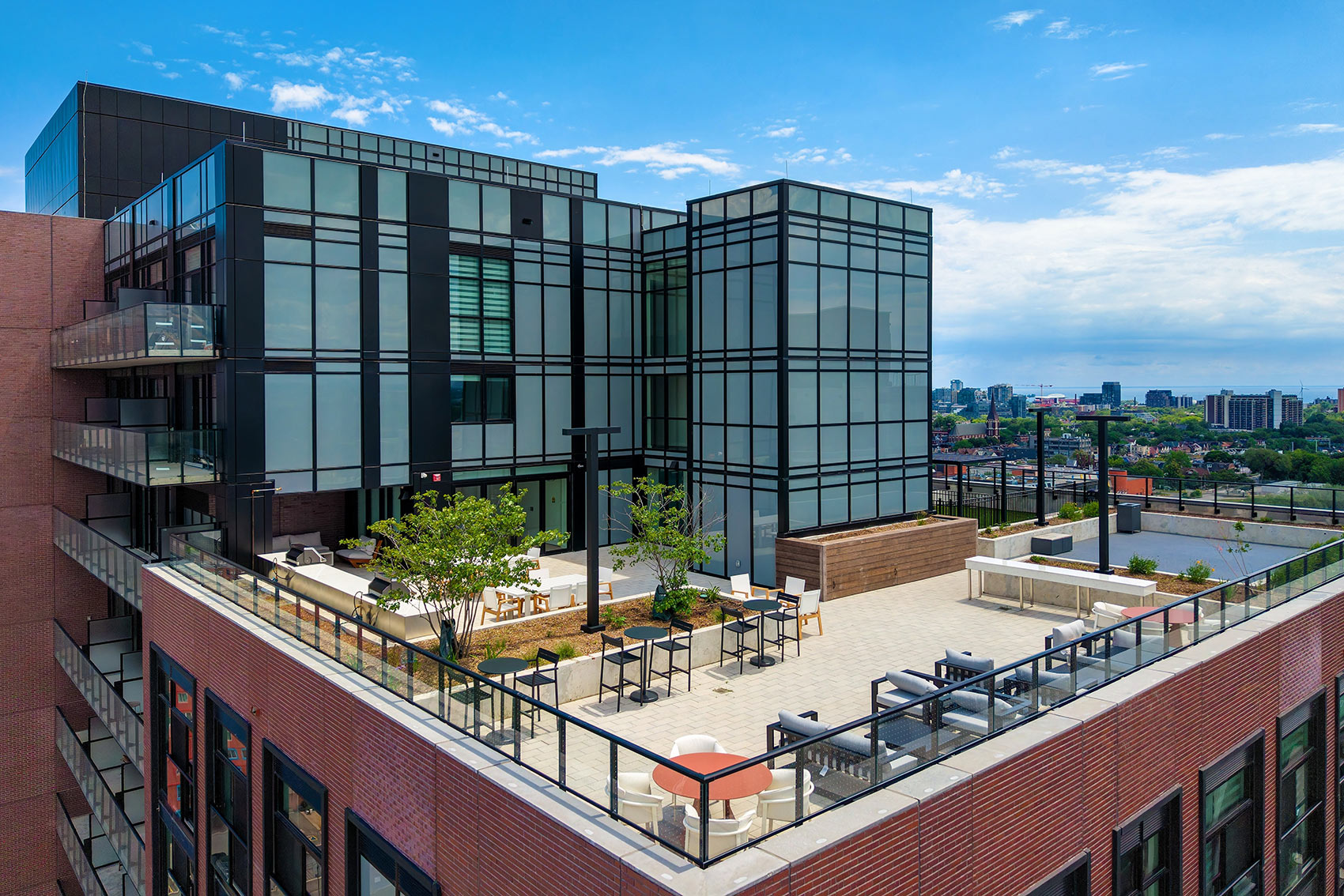 House of ass,ebly rooftop